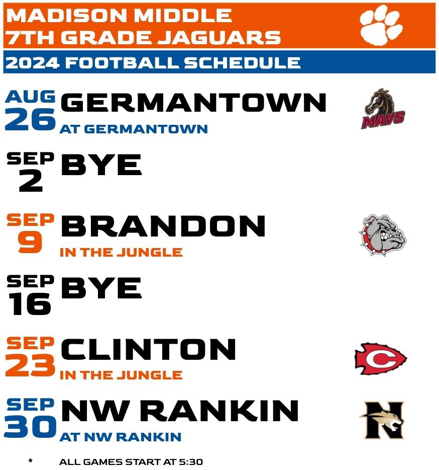 schedule 2024